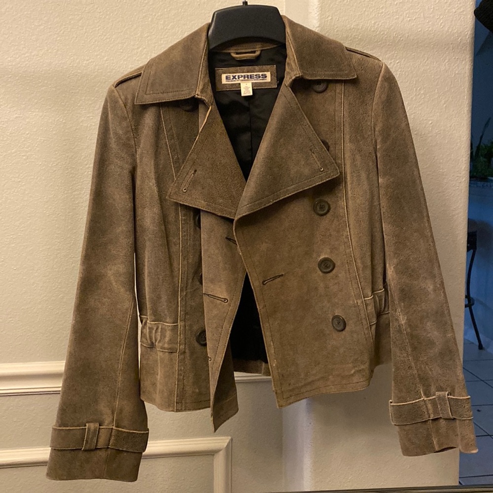 Leather jacket